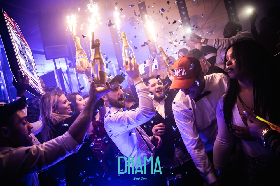 new year's parties at london drma park lane