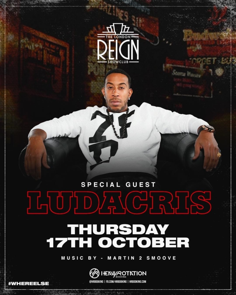ludacris at london reign showclub